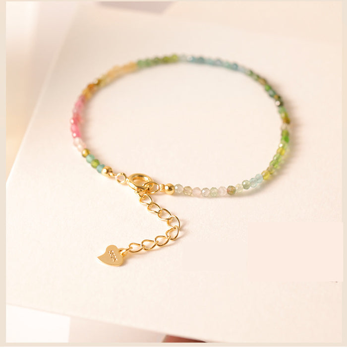 Authentic Natural Tourmaline Jewelry Bracelet Premium