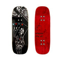 Milkshake Fingerboards 32mm MilkShake x Teak Collab Deck - "Necro Shuffle" Boxy Shape Fingerboard Deck