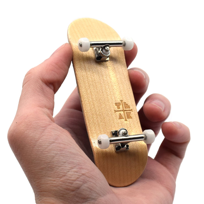 Teak Tuning 32mm Prolific Gen2 Fingerboard Complete - "The Real OG" Colorway - Gen2 Prodigy Trucks + Pro Duro Bubble Bushings