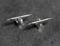 Teak Tuning 34mm Prodigy Gen2 Pro Fingerboard Trucks - Raw Steel Colorway - Includes Pro Duro Bubble Bushings