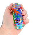 Teak Tuning 34mm Prolific Gen2 Fingerboard Complete - "Chilla'saurus" Graphic - Gen2 Prodigy Trucks + Pro Duro Bubble Bushings
