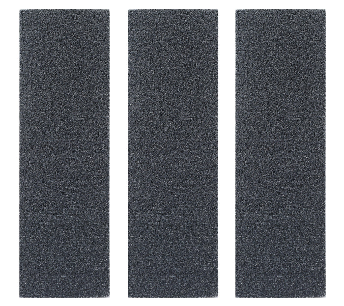Teak Tuning 3PK Fingerboard Skate Grip Tape, Black Edition - 38mm x 114mm