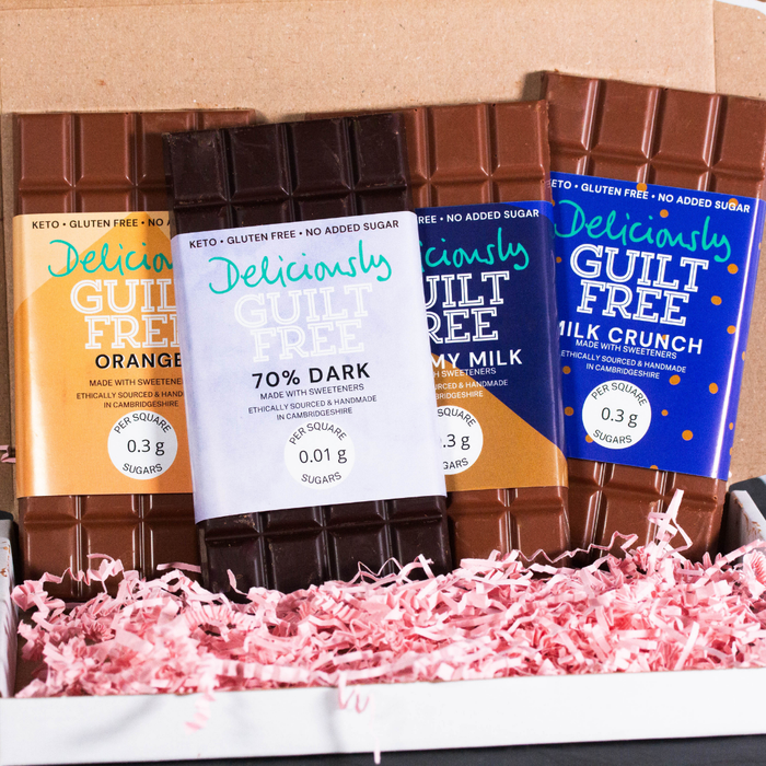 4 Chocolate Bars Box (FREE £10 Gift-card)