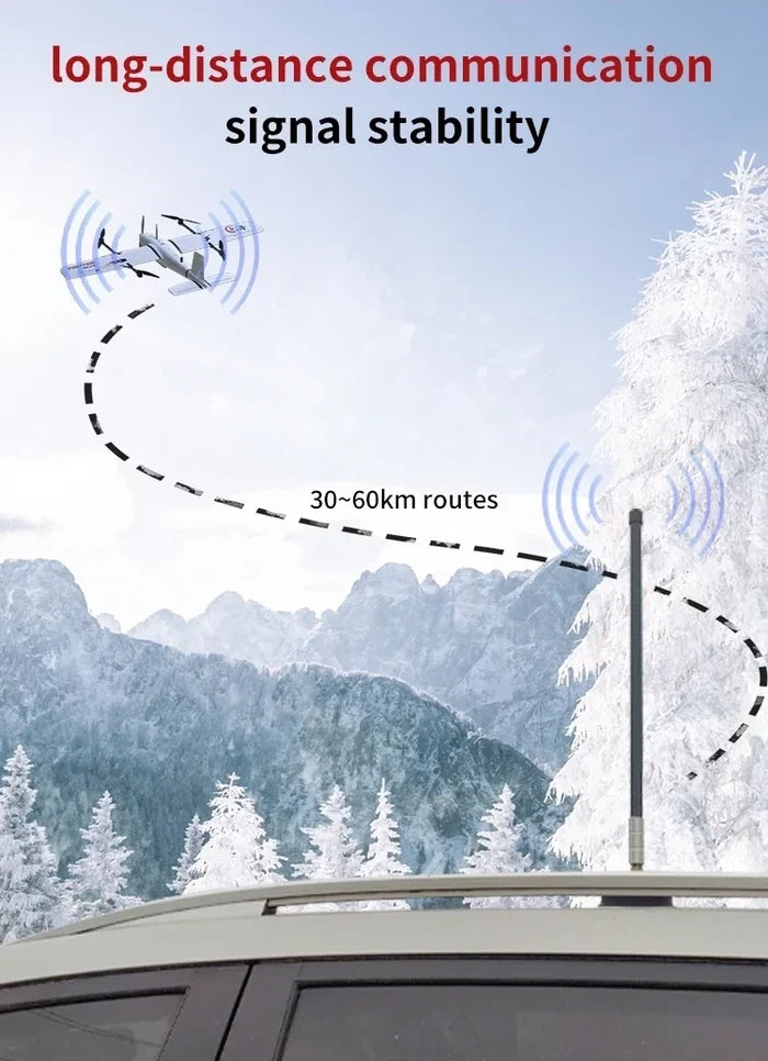 915M Digital Transmission915M Digital Transmission Fibreglass Antenna High Gain Signal 60km LonUAVMODEL