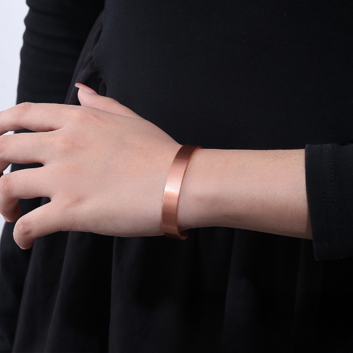 pure copper magnetic bracelet set wellness jewelry unisex
