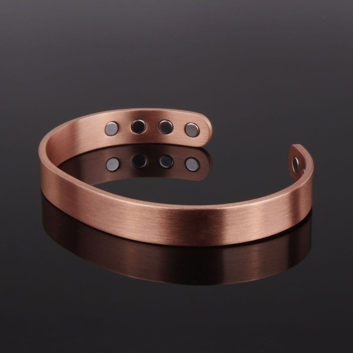 magnetic copper jewelry set energy balance minimalist design