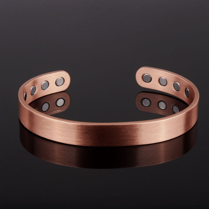 magnetic copper jewelry set energy balance minimalist design