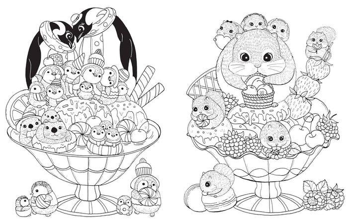 A Million Baby Animals Coloring Book by Lulu Mayo - The Regal Find