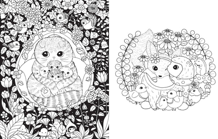 A Million Baby Animals Coloring Book by Lulu Mayo - The Regal Find