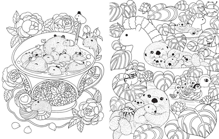 A Million Baby Animals Coloring Book by Lulu Mayo - The Regal Find