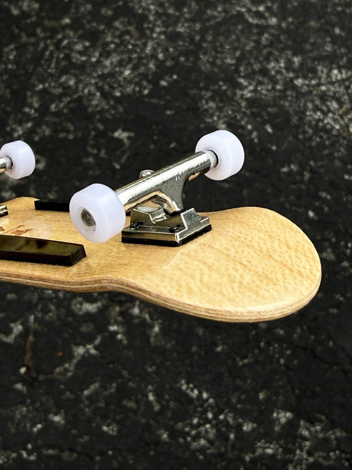 Teak Tuning Acrylic Slim Riser Pad Kit (Includes 8 Long Screws) - Pitch Black