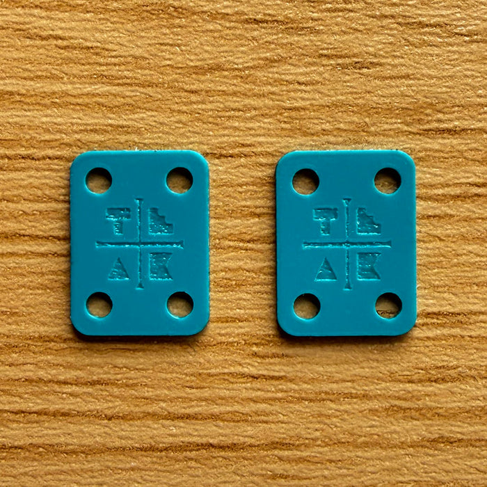 Teak Tuning Acrylic Slim Riser Pad Kit (Includes 8 Long Screws) - Teak Teal