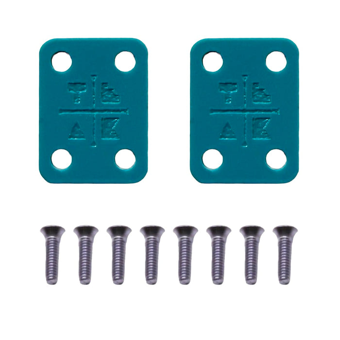 Teak Tuning Acrylic Slim Riser Pad Kit (Includes 8 Long Screws) - Teak Teal