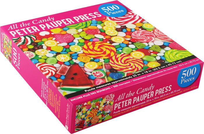 All The Candy 500 Piece Jigsaw Puzzle - The Regal Find