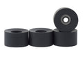 Teak Tuning Apex 71D Urethane Fingerboard Wheels, Cruiser Style, Bowl Shaped - with Premium ABEC-9 Stealth Bearings - Forged Grey Colorway - Set of 4