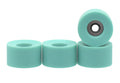 Teak Tuning Apex 71D Urethane Fingerboard Wheels, Cruiser Style, Bowl Shaped - Silver Moss Colorway - Set of 4