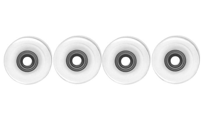 Teak Tuning Fingerboard Apex Wheels, "Diamond" - New Street Style, 77D - ABEC-9 Stealth Bearings