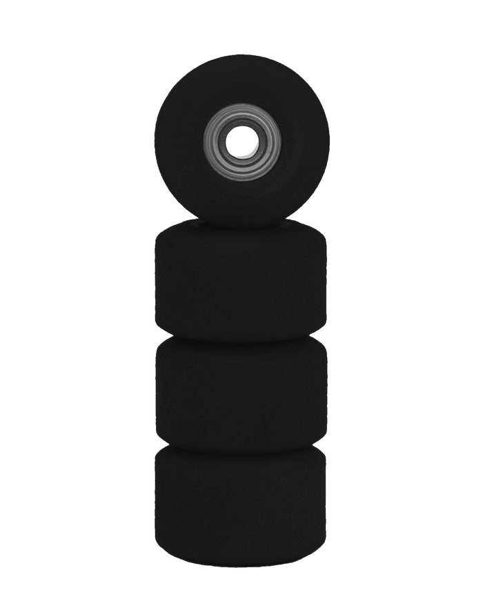 Teak Tuning Apex New Street Wheels, "Pitch Black" - 61D - ABEC-9 Bearings