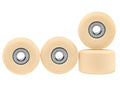 Teak Tuning Apex 71D Urethane Fingerboard Wheels, New Street Shape, Ultra Spin Bearings - Coral Reef Colorway - Set of 4