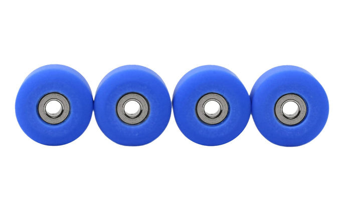 Teak Tuning Apex 77D Urethane Fingerboard Wheels, New Street Shape, Ultra Spin Bearings - Elderberry (Matte Finish) - Set of 4