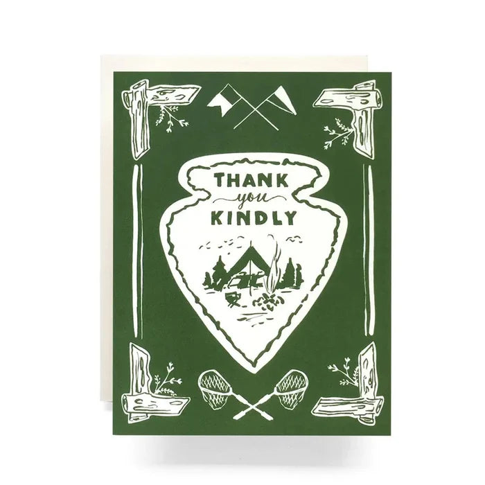Arrowhead Thank You Kindly Card - The Regal Find