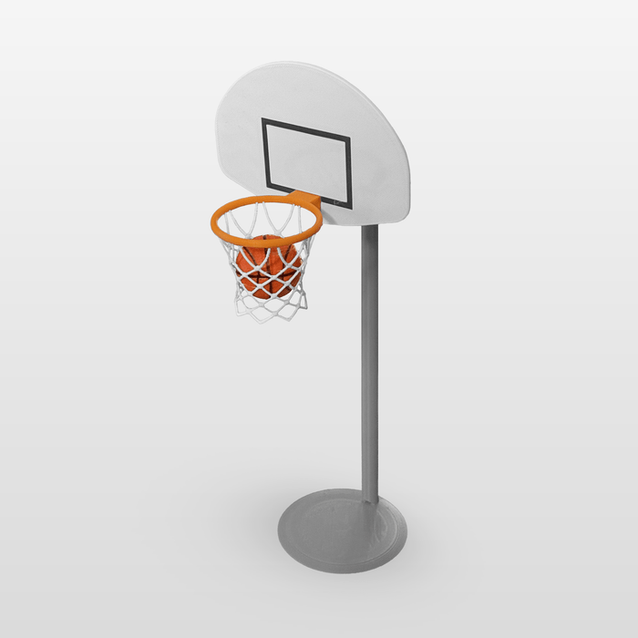 Silent Obstacles Basketball Hoop + Ball - Mini Fingerboard Prop
