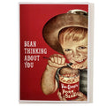 Bean Thinking About You Card - The Regal Find