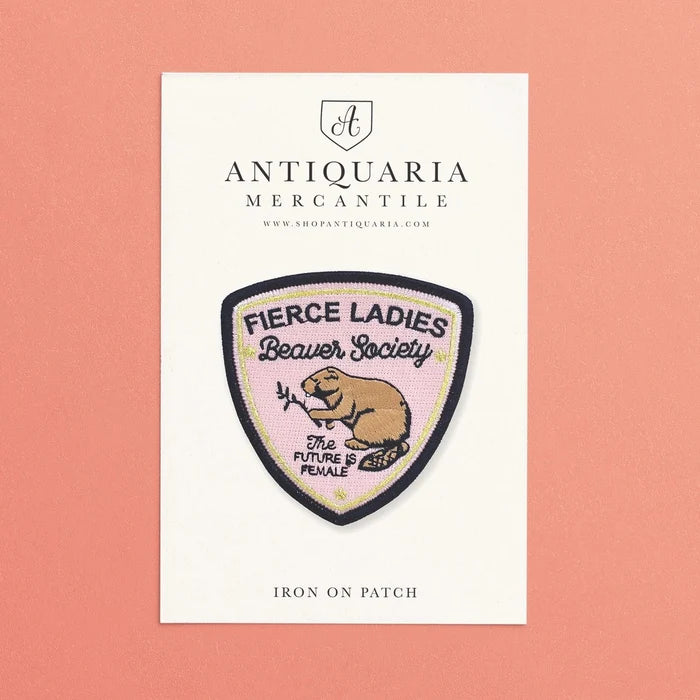 Beaver Society Embroidered Patch - The Regal Find