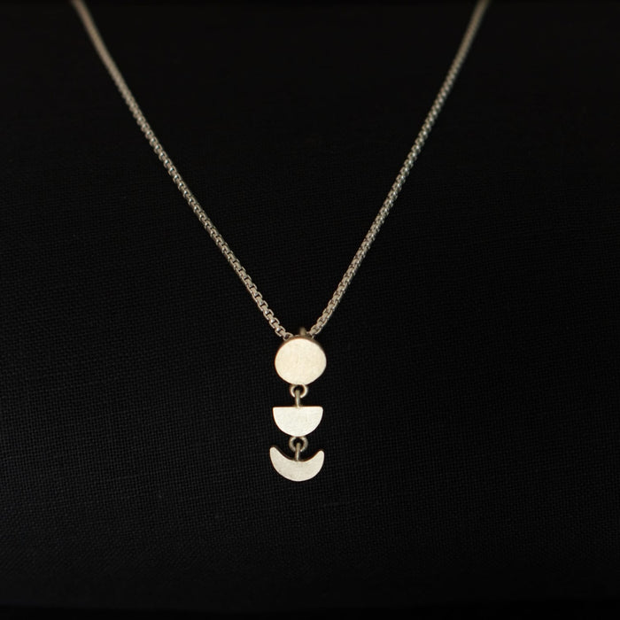 Becoming Moon phases pendant-Without Chain - Quirksmith