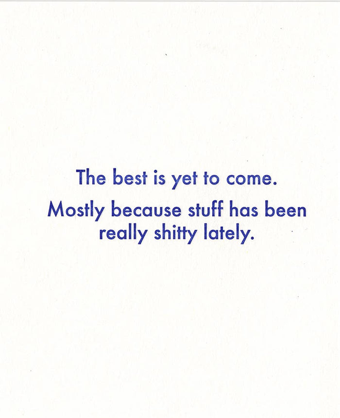Best to Come Greeting Card - The Regal Find