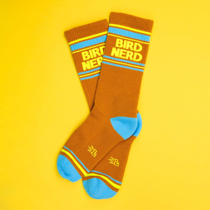 Bird Nerd Gym Crew Socks - The Regal Find