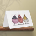 Bird Trio Birthday Card - The Regal Find