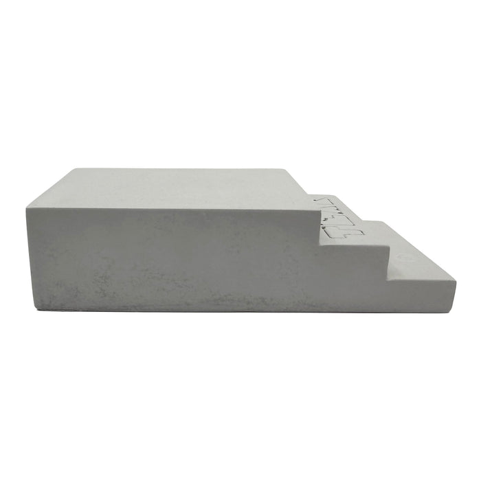 Teak Tuning - Monument Series BLEM Monument Series Concrete - "The Stoop" Manual Pad Stairs - 6" Long, 3" Wide - Sterling Gray Colorway - FINAL SALE