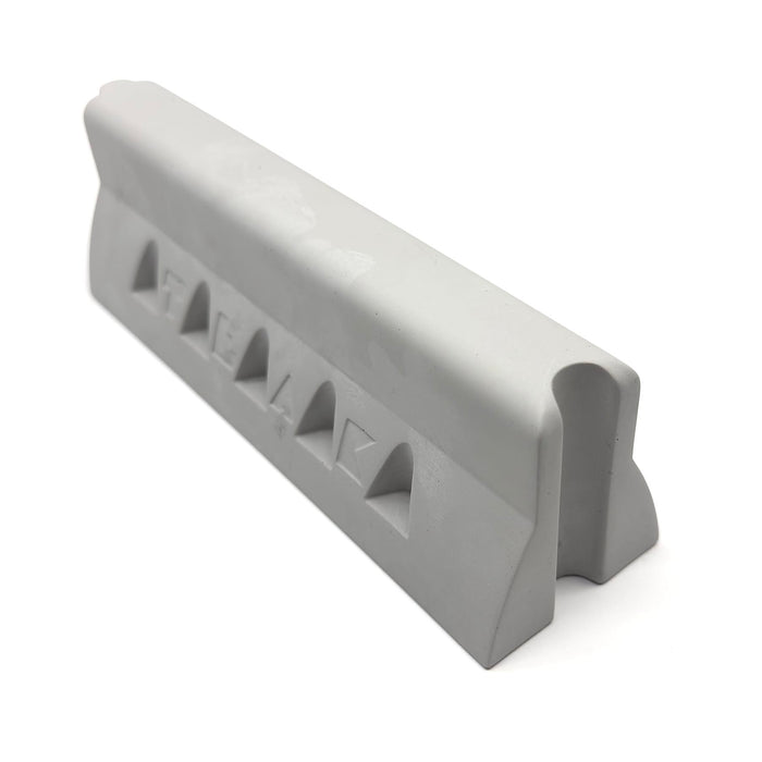 Teak Tuning - Monument Series Monument Series Concrete Jersey Barrier - 7" Long, 2.25" Tall - "Sterling Gray" Colorway