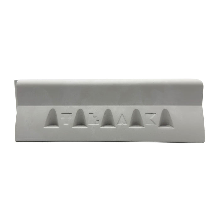 Teak Tuning - Monument Series Monument Series Concrete Jersey Barrier - 7" Long, 2.25" Tall - "Sterling Gray" Colorway