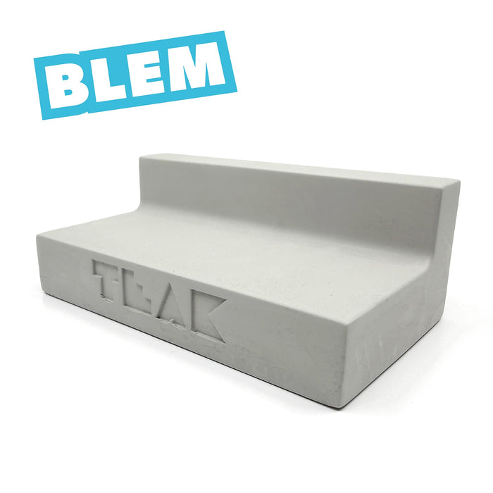 Teak Tuning - Monument Series BLEM Monument Series Concrete Ledge Obstacle - 5.5" Long, 3" Tall - "Sterling Gray" Colorway - FINAL SALE