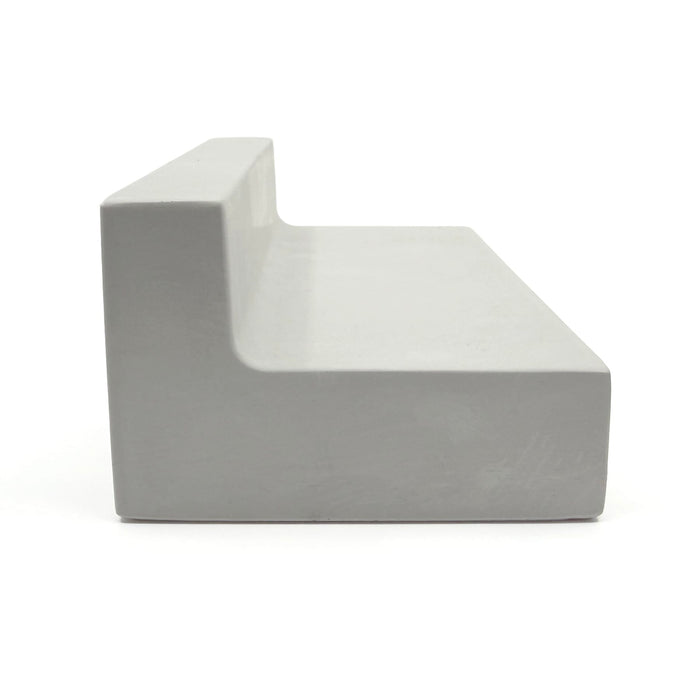 Teak Tuning - Monument Series BLEM Monument Series Concrete Ledge Obstacle - 5.5" Long, 3" Tall - "Sterling Gray" Colorway - FINAL SALE
