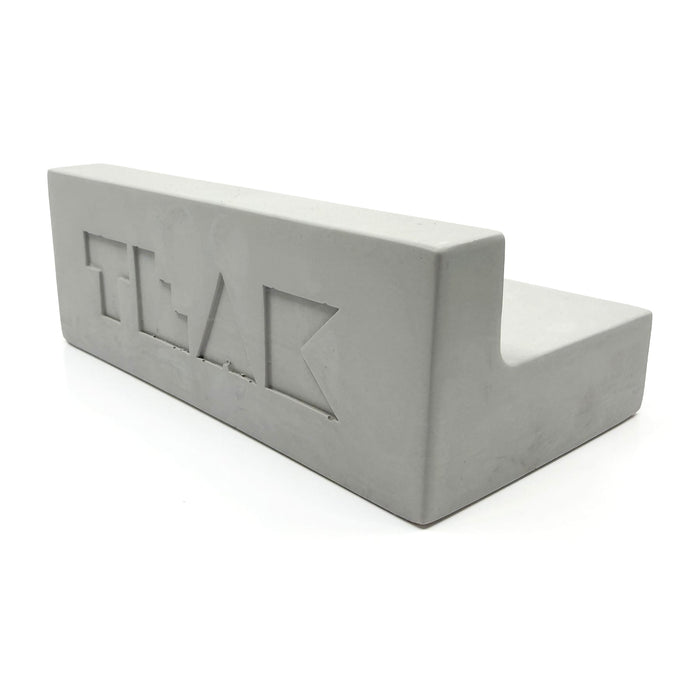 Teak Tuning - Monument Series BLEM Monument Series Concrete Ledge Obstacle - 5.5" Long, 3" Tall - "Sterling Gray" Colorway - FINAL SALE