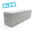 Teak Tuning - Monument Series BLEM Monument Series Concrete Straight "Bread" Loaf Obstacle - 7" Long, 2" Tall - "Sterling Gray" Colorway - FINAL SALE