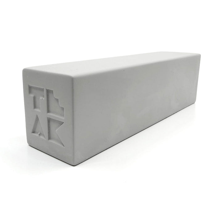 Teak Tuning - Monument Series BLEM Monument Series Concrete Straight "Bread" Loaf Obstacle - 7" Long, 2" Tall - "Sterling Gray" Colorway - FINAL SALE