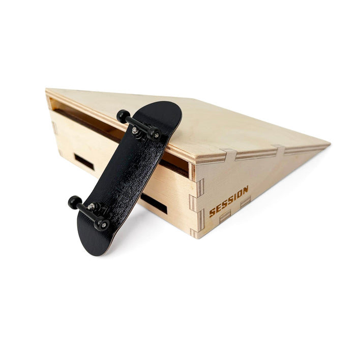 Session Fingerboards BLEM Wooden Kicker - Session x Teak - Minor Imperfections