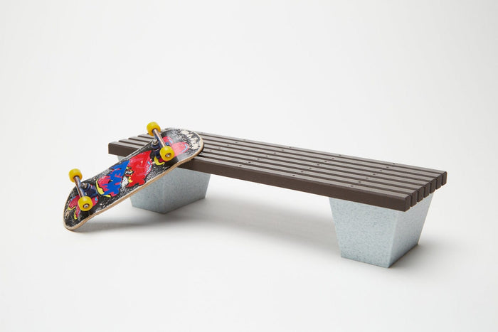 Future Bound Prints Brown Butter Fingerboard Bench - 8 Inches - Carbon Copy Ramps