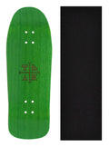 Teak Tuning Carlsbad Cruiser Wooden Fingerboard Deck, "Ghillie Green" - 34mm x 100mm