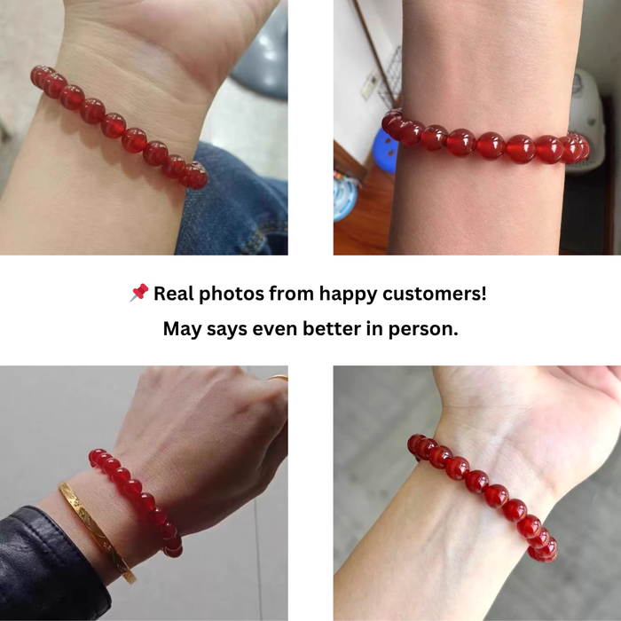 Orange Healing Crystal Bracelet Confidence & Energy
