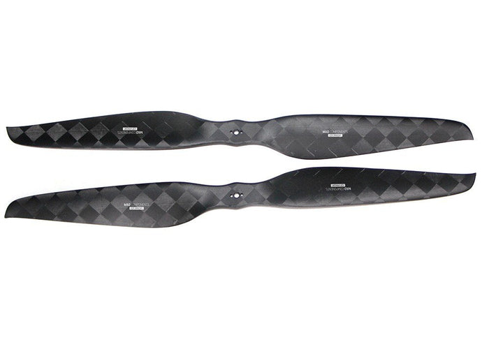 Carbon fiber drone propellers for VTOL and fixed-wing UAVs, ideal for mapping and surveying