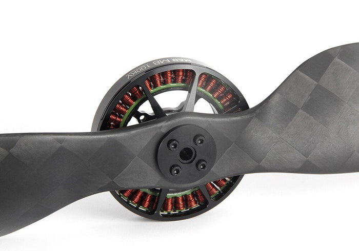 Carbon fiber drone propeller with M8 100KV motor for VTOL and fixed-wing UAVs
