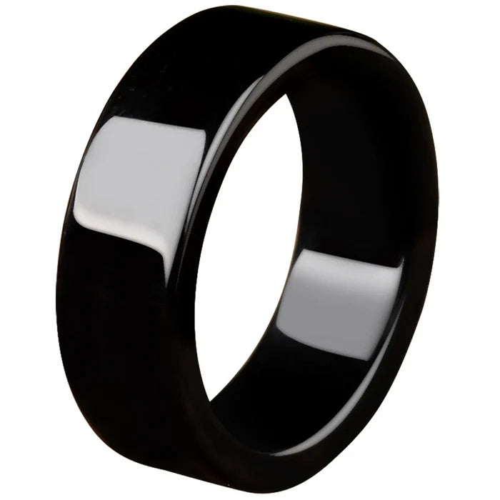grade a black jadeite jade ring band men luxury ethical sourcing