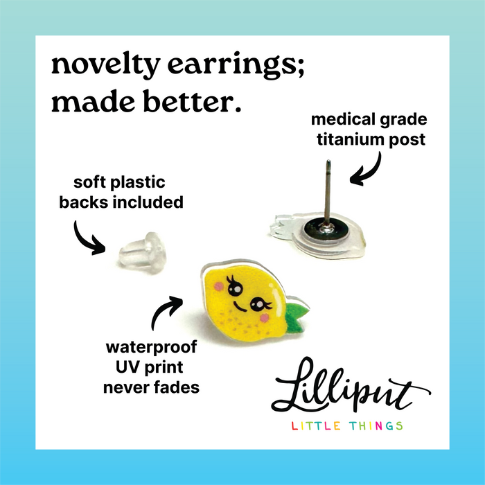 Champagne Bottle Earrings