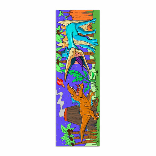 Teak Tuning "Chilla'Saurus" Deck Graphic Wrap - 35mm x 110mm