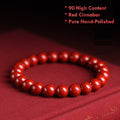 Cinnabar Wealth Bracelet Red Feng Shui Good Luck Jewelry